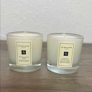 Jo Malone Pomegranate Noir and Peony Blush Suede Candle Duo Minis